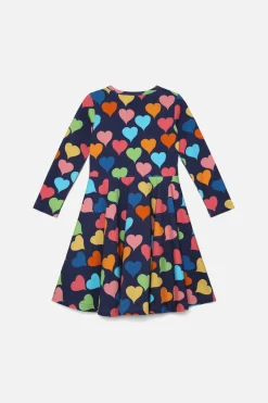 Love Heart Kids Jersey Dress