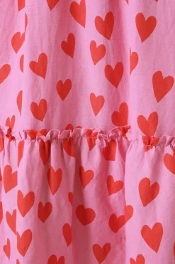 Love Hearts Midi Dress