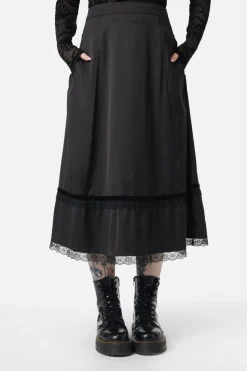 Love Her Satin Skirt