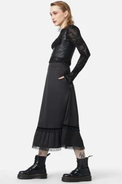 Love Her Satin Skirt