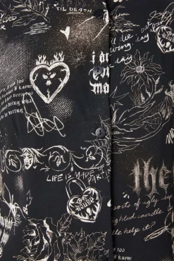 Lover'S Departure Printed Blouse