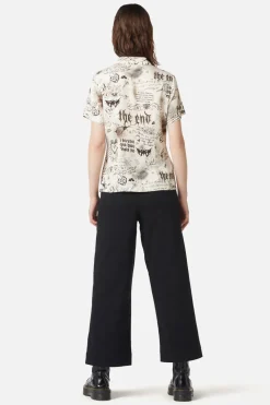 Lover'S Departure Printed Blouse