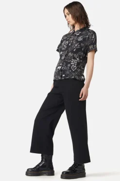 Lover'S Departure Printed Blouse