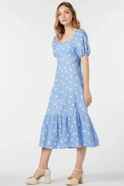 Lucy Polka Dot Midi Dress