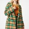 Maddison Check Coat