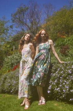 Magic Garden Midi Dress
