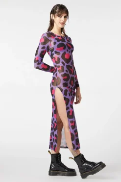 Major Meow Mesh Dress