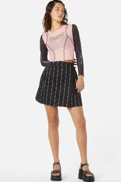 Manic Babylock Mesh Top