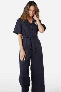 Margo Daisy Emb Jumpsuit