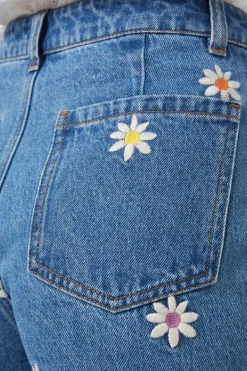 Margo Daisy Embroidered Jean