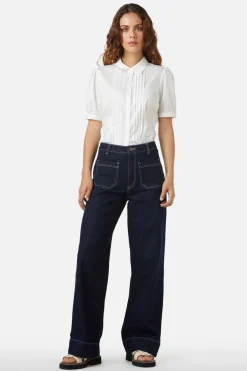 Martha Pin Tuck Blouse