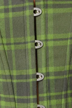 Meadow Tartan Corset