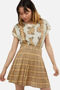 Meadow Tartan Pleated Pinny