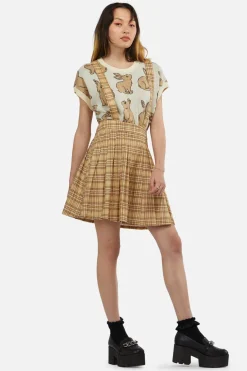 Meadow Tartan Pleated Pinny
