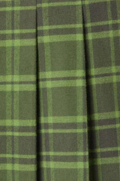 Meadow Tartan Pleated Skirt