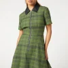 Meadow Tartan Zipper Dress