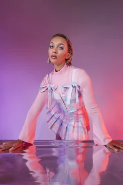 Meta Fantasy Knit Top