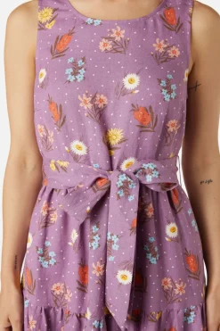 Mia Flora Midi Dress
