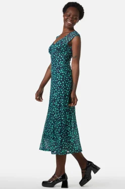 Mille Fleur Mesh Dress