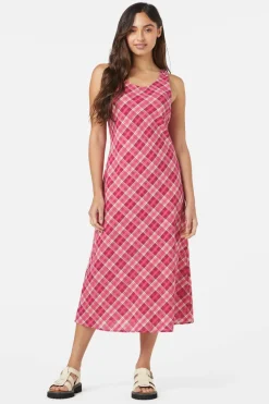 Miranda Check Midi Dress