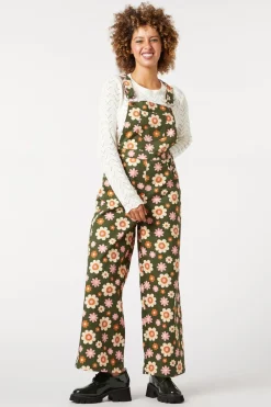Miss 60'S Flower Overall