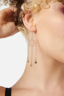 Moth U0026 Star Earrings