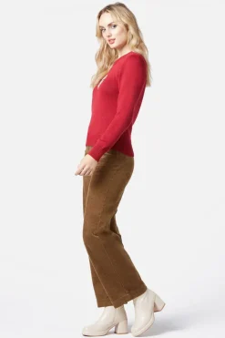 Mushroom Embroidered Sweater