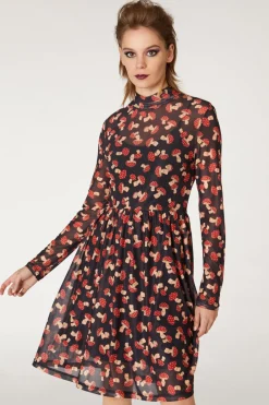 Mushroom Mesh Dress