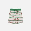 Mushroom Stripe Kids Shorts