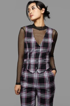 Myrtle Tartan Vest