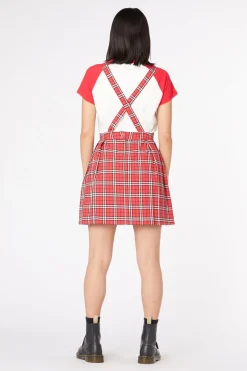 Nah Tartan Buckle Pinafore