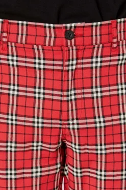 Nah Tartan Cotton Twill Pant