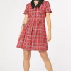 Nah Tartan Shirt Dress