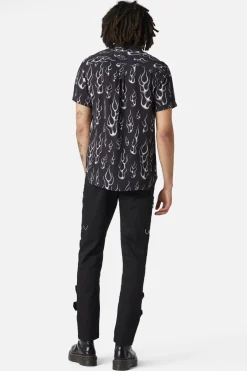 Naked Flame Short Sleeve Shirt