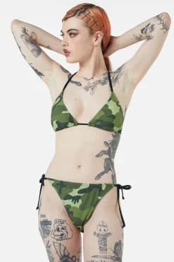 Nook Of The Garden Camo Bikini Bottom