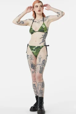 Nook Of The Garden Camo Bikini Bottom