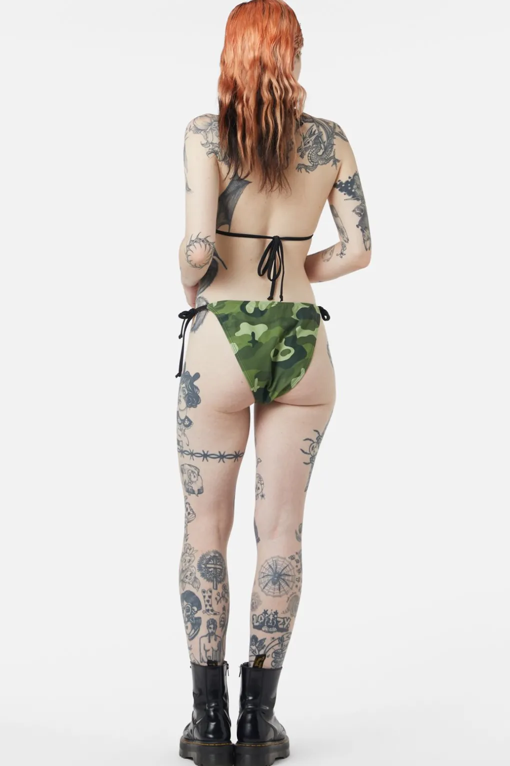 Nook Of The Garden Camo Bikini Bottom