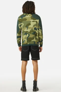 Nook Of The Garden Camo Knit Jumper
