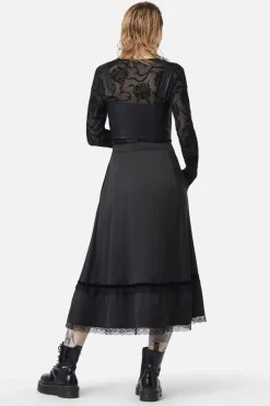 Ornate Pu Underbust Top