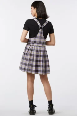 Outsider Tartan Pleat Pinny