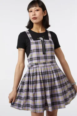 Outsider Tartan Pleat Pinny