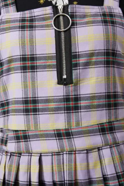 Outsider Tartan Pleat Pinny