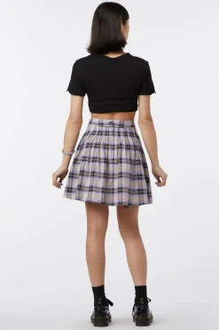 Outsider Tartan Pleat Skirt