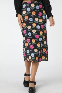 Pansy Mesh Skirt