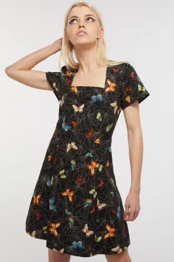 Papillon Lace Back Dress