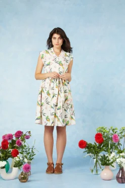 Parrot Shirt Dress