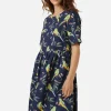 Parrot Smock Dress