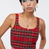 Party Time Tartan Corset