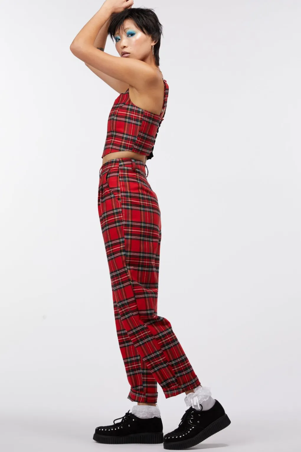 Party Time Tartan Corset