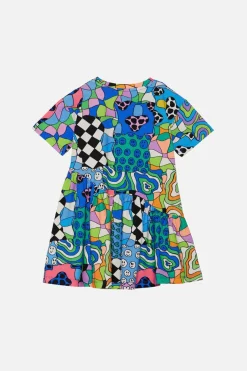 Patched Up Kids Jersey Dress